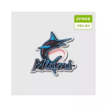 Crocs Mlb Miami Marlins Zibbitz Charm 10012758 shuffle