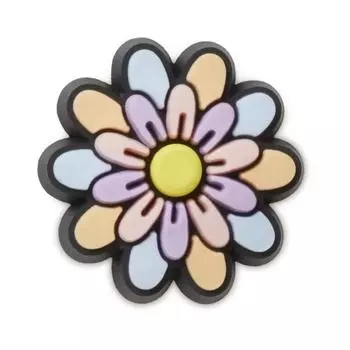 Crocs многоцветный многослойный цветок Gibbitz 10014168 shuffle/one sizefree