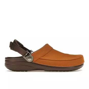 Crocs Museum of Peace and Quiet x Classic Clog Кроссовки RO Mocha Unisex Коричневые 209389-2ZH 43-44