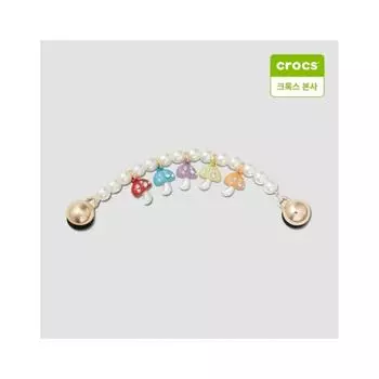 Crocs Mushroom Pearl ювелирные изделия цепочка Gibbitz Charm 10014306 onefree