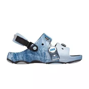 Crocs Мужские кроссовки Busch Light x All-Terrain Sandal Blue Grey 208598-90H