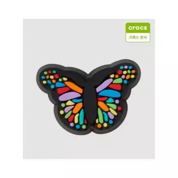 Crocs Наклейка Comany Butterfly Zibbitz Charm 10013545 shuffle