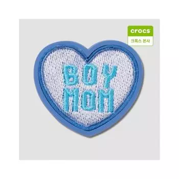 Crocs Нашивка для мамы-мальчика Zibbitz Charm 10014149 onefree