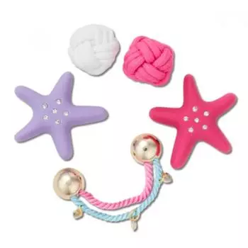 Crocs Nautical Vibe Gbitz Set Of 5 10015437 FREE