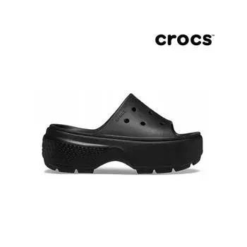 Crocs Общественный топот слайд черный 209346 001 M3W5220