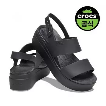 Crocs Обувь Bori CrocS CrocS Official Women S Brooklyn Low Wedge Bkb 25Sw BLACKBLACK(Z060)/W6(230)