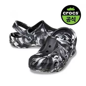 Crocs Official Adult Baya Marvel Clogs Bkw BLACKWHITE(Z066)/M4W6(230)