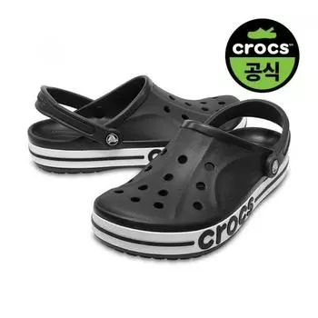 Crocs Official Public Bayaband Clog Bkw BLACKWHITE(Z066)/M4W6(230)