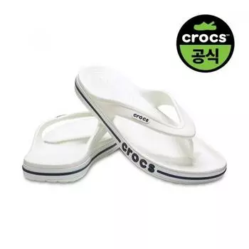 Crocs Official Public Bayaband Flip Wtn WHITENAVY(Z126)/M11(290)