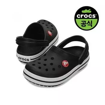 Crocs Official Toddler Crock Band Clog T Bk BLACK(Z001)/C6