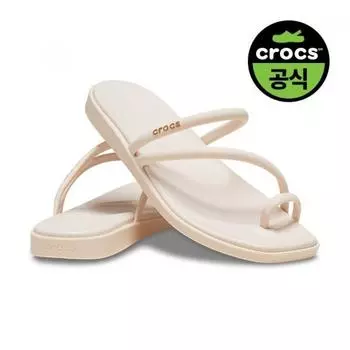 Crocs Официальные женские сандалии Miami Toe Loop Sandals Dew DEW(Z0WW)/W6(230)