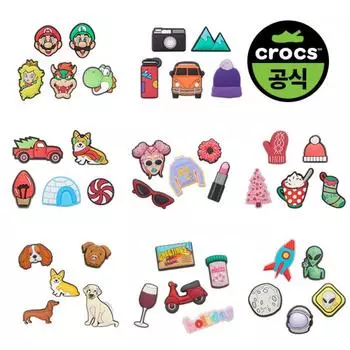 Crocs Официальный Crocs 5 Pack 19 Choice 1 02_21SF10007809 (Fun Trend 5 pack)/000