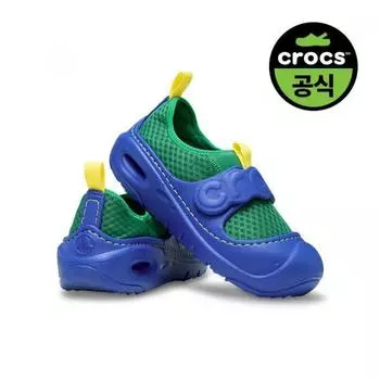 Crocs Официальный Swiftwater Splash Gri для малышей GREEN IVY(Z3WH)/C8