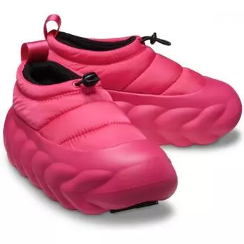 Crocs Overpuff Shorty Dragonfruit 210668 6zq M4W6(230mm)