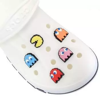 Crocs Pacman Zibbitz 5 Piece Set Shoe Accessories 10007700 10007700:MISC