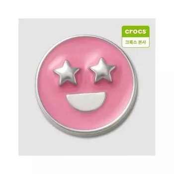 Crocs Пастельно-розовое эмалевое лицо Gibbitz 10012308 shuffle