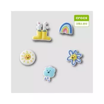 Crocs Picture Diary Set Of 5 Gibbitz Charm 10013700 onefree