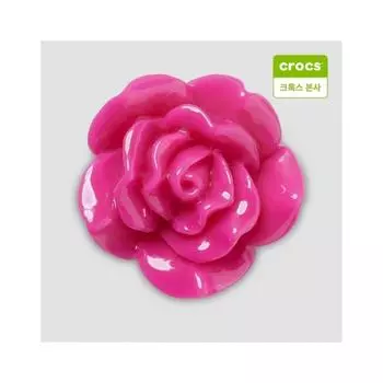 Crocs Подвеска-шарм «Розовая роза Гиббитс» 10013165 onefree