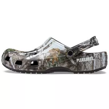 Crocs Pleasures x Realtree x Classic Clog Skeleton - Кроссовки унисекс Edge Camo, зеленые 208267-960 41-42