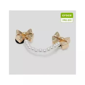 Crocs Подвеска Gibbits с цепочкой из жемчужной ленты 10014461 shuffle