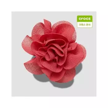 Crocs Подвеска Gibbitz «Цветок клубники и бургунди» 10013759 onefree