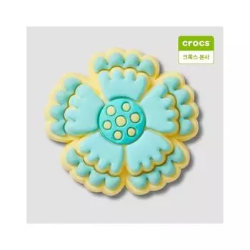 Crocs Подвеска «Голубой цветок Гиббитс» 10013820 onefree