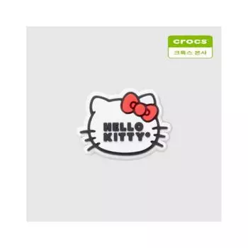 Подвеска-шарм Crocs Hello Kitty с изображением лица Gibbitz 10012639 shuffle