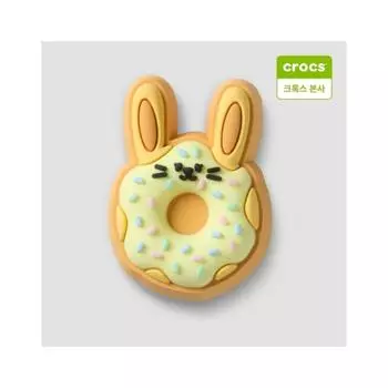 Crocs Подвеска-талисман «Барни Донат Джиббитс» 10014987 onefree