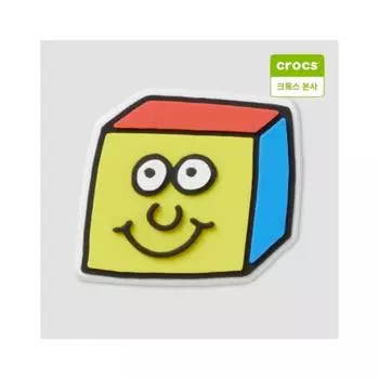Crocs Подвеска-талисман Zibbitz в виде головы Кита Харинга 10012718 onefree