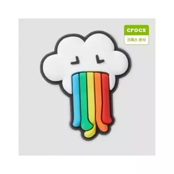 Crocs Подвеска Зиббитц «Облачная радуга» 10013737 onefree