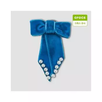 Crocs Подвеска Zibbitz с жемчужной бархатной лентой 10013835 onefree