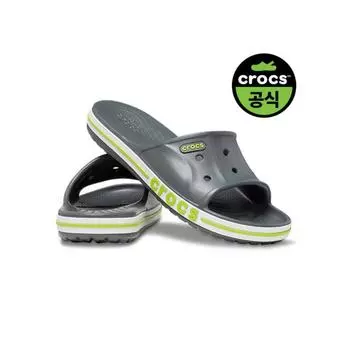 Crocs Public Bayaband Slide Sgl SLATE GREYLIME PUNCHZ0GXM4W