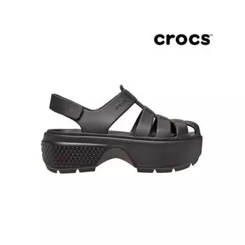 Crocs Public Stomp Fisherman Sandals Black 209938 001 M3W5220