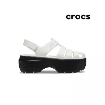 Crocs Public Stomp Fisherman Sandals Chalk 209938 0wv M3W5220