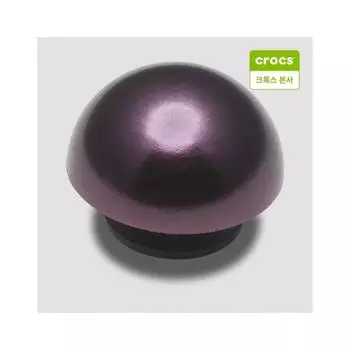 Crocs Purple Pearl Dome Gbitz Charm 10012314 onefree