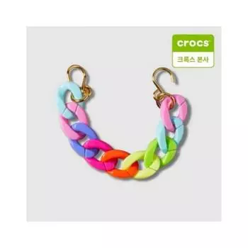 Crocs Rainbow Strap Chain Gibbitz Charm 10013356 shuffle