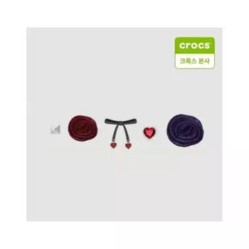 Crocs Раса Dark Romance 5 Pack Шарм Zibbitz 10013667 shuffle