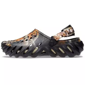 Crocs Realtree x Echo Clog Edge Camo — Кроссовки унисекс черные 208232-001 36-37