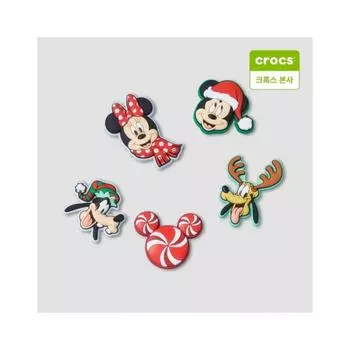 Crocs Рождественский набор из 5 фигурок Микки Гиббитса 10014481 onefree