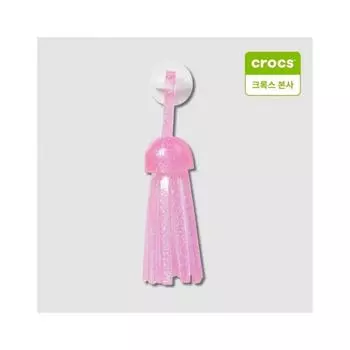 Crocs розовая кисточка Jibbitz 10011777 shuffle