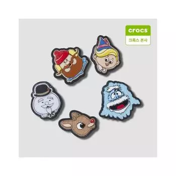 Crocs Rudolph Set Of 5 Gibbitz Charm 10012227 onefree