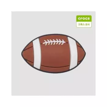 Crocs Rugby Ball Gibbitz Charm 10008789 onefree