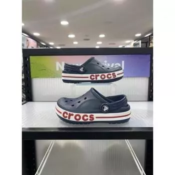 Crocs Сабо Baya Band для детей 207018 410 темно-синий navy/130