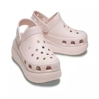 Crocs Сабо Classic Crush 207521 6ur светло-розовый [Classic Cr Light pink/240