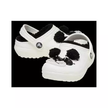 Crocs Сабо ClassicIc LINED I Am Panda Bear K cKb 210400 0wx white/C11