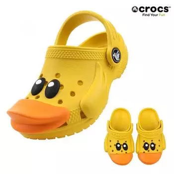 Crocs Сабо Crocs ClassIc I Am Rubber Duck для малышей 210017 75 лет 21001775Y/C6 (130)