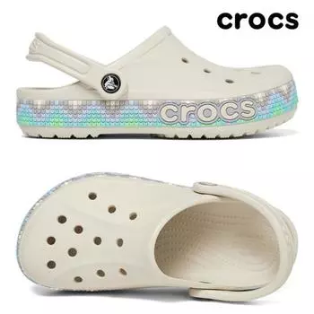 Crocs Сабо унисекс Bayaband Chevron 208100 1f8 Stucco/265