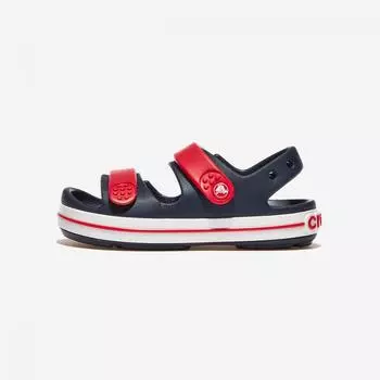 Crocs Croc Band Cruiser Sandals Kids Crs209423 Navy Varsity Red 175