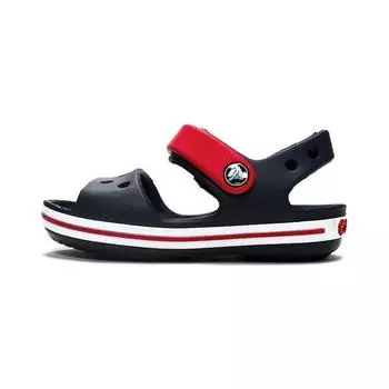 Crocs Сандалии Crocband Navy Red (Дети) Детские кроссовки 12856-485 29-30