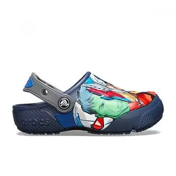 Crocs Сандалии Fl Marvel Multi Clog K Navy Tqj 205505 410 Crocsfl Marvel Multi Clog K Navy 115